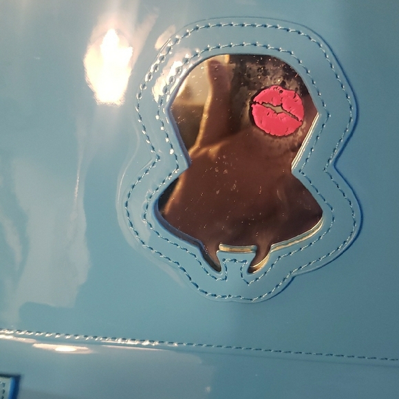 Betsey Johnson Blue Raspberry Ring Pop Bag - Picture 7 of 12